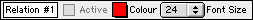 The parameter bar of an algebraic window