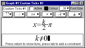 Custom ticks in multiples of pi/2