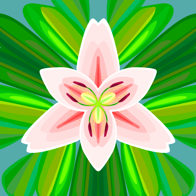 Blooming Lily, by Elizabeth Alexandra