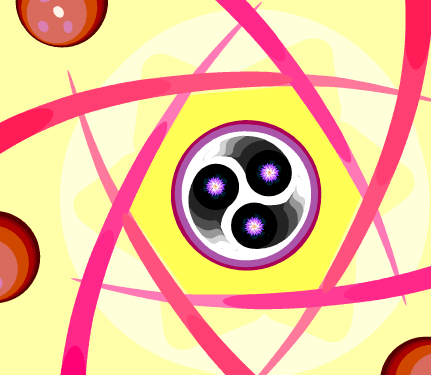 An Atom Blooms, by Steven Webb, zoom level -6
